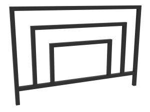 Transenna modello Mackintosh